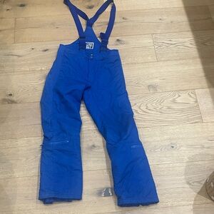 SKIWEST men’s Blue Snow Pants M overall bibs